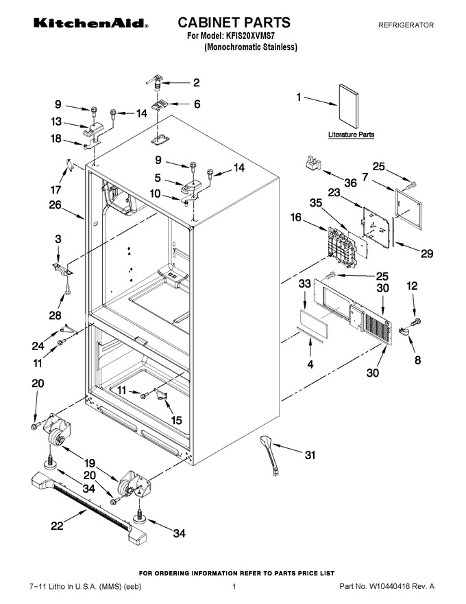 Diagram for KFIS20XVMS7