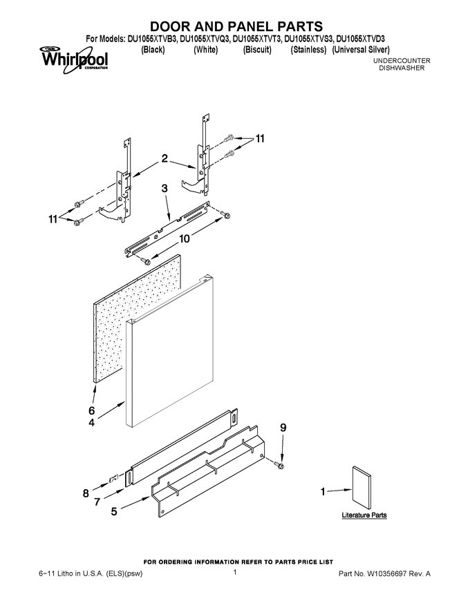 Diagram for DU1055XTVQ3