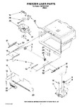 Diagram for 06 - Freezer Liner Parts