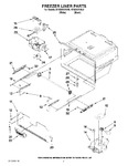 Diagram for 06 - Freezer Liner Parts