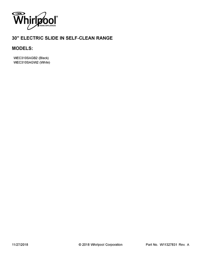 Diagram for WEC310SAGB2