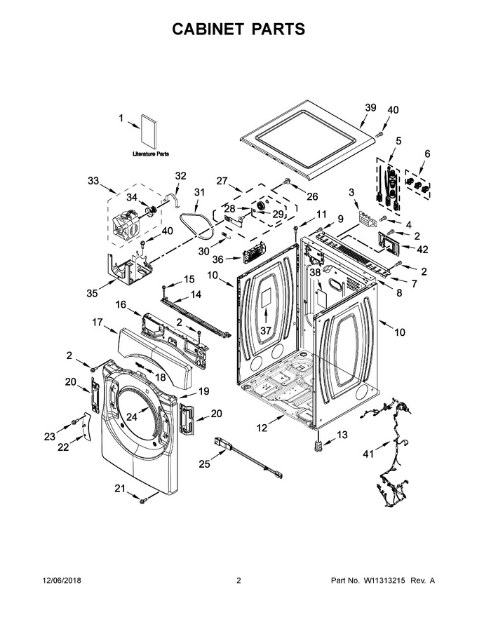 Diagram for WED9620HW0