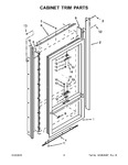 Diagram for 03 - Cabinet Trim Parts