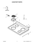 Diagram for 02 - Cooktop Parts