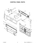 Diagram for 03 - Control Panel Parts