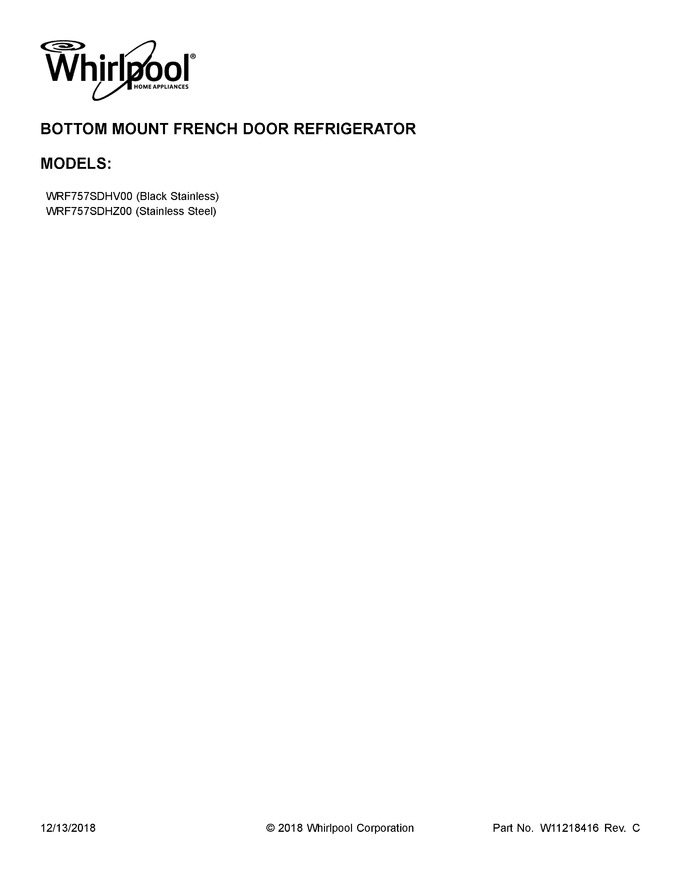 Diagram for WRF757SDHZ00