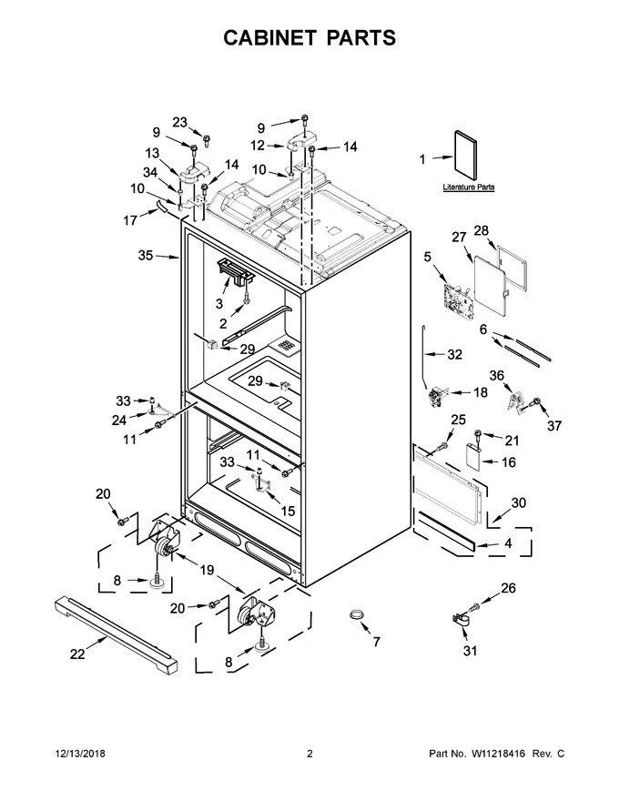 Diagram for WRF757SDHV00