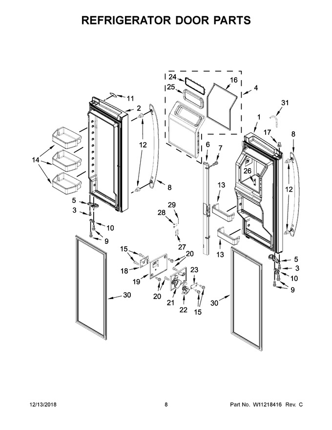 Diagram for WRF757SDHV00