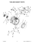 Diagram for 06 - Tub And Basket Parts