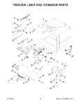 Diagram for 04 - Freezer Liner And Icemaker Parts