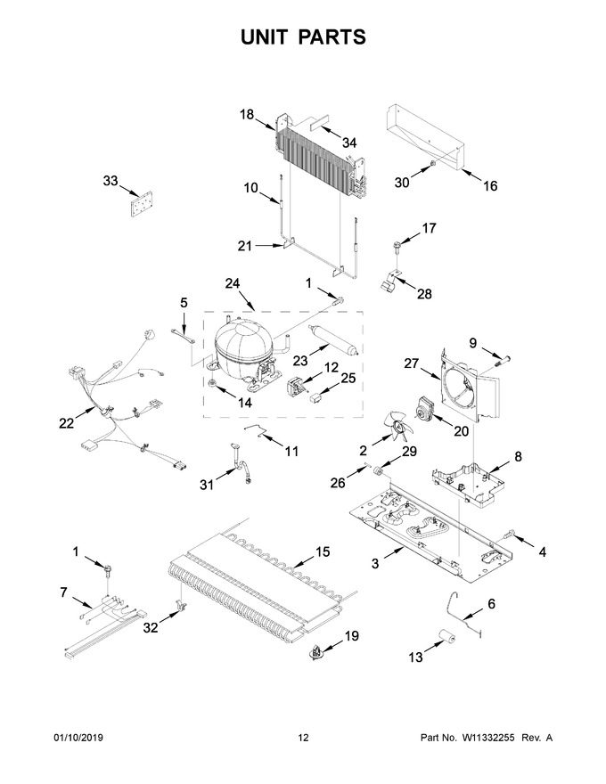 Diagram for WRB329DMBW01