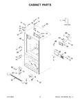 Diagram for 02 - Cabinet Parts