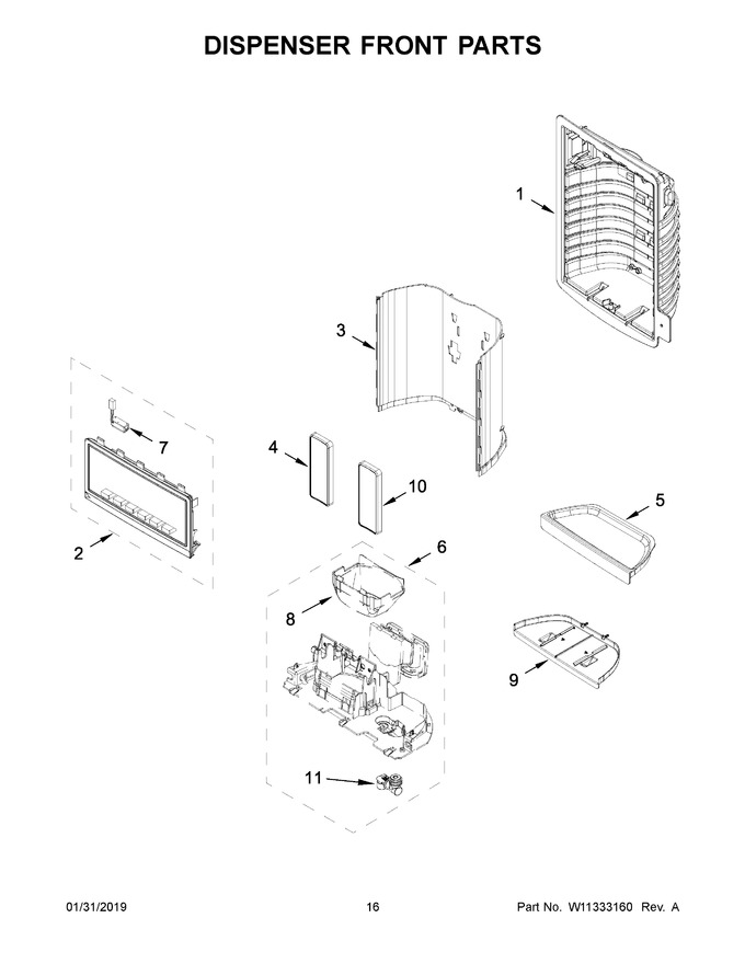 Diagram for WRF555SDFZ09