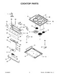 Diagram for 02 - Cooktop Parts