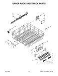 Diagram for 09 - Upper Rack And Track Parts