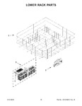 Diagram for 10 - Lower Rack Parts