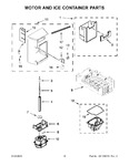 Diagram for 06 - Motor And Ice Container Parts