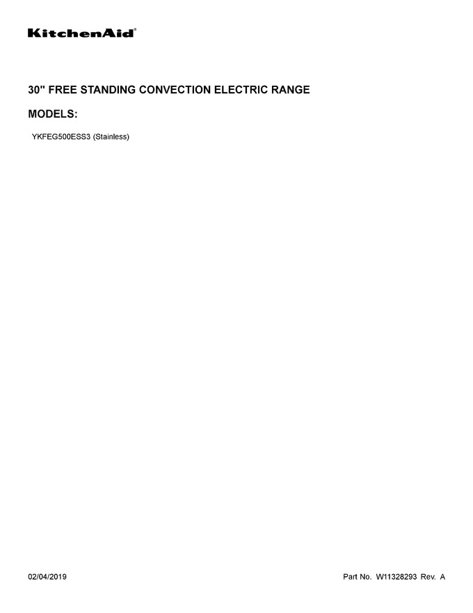 Diagram for YKFEG500ESS3