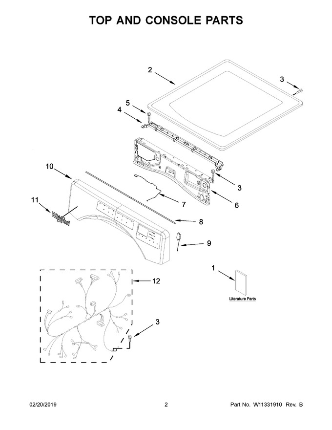 Diagram for 7MWGD5622HW0