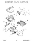 Diagram for 03 - Evaporator, Grid, And Water Parts