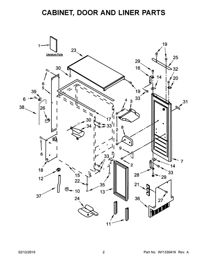 Diagram for WUI95X15HZ00