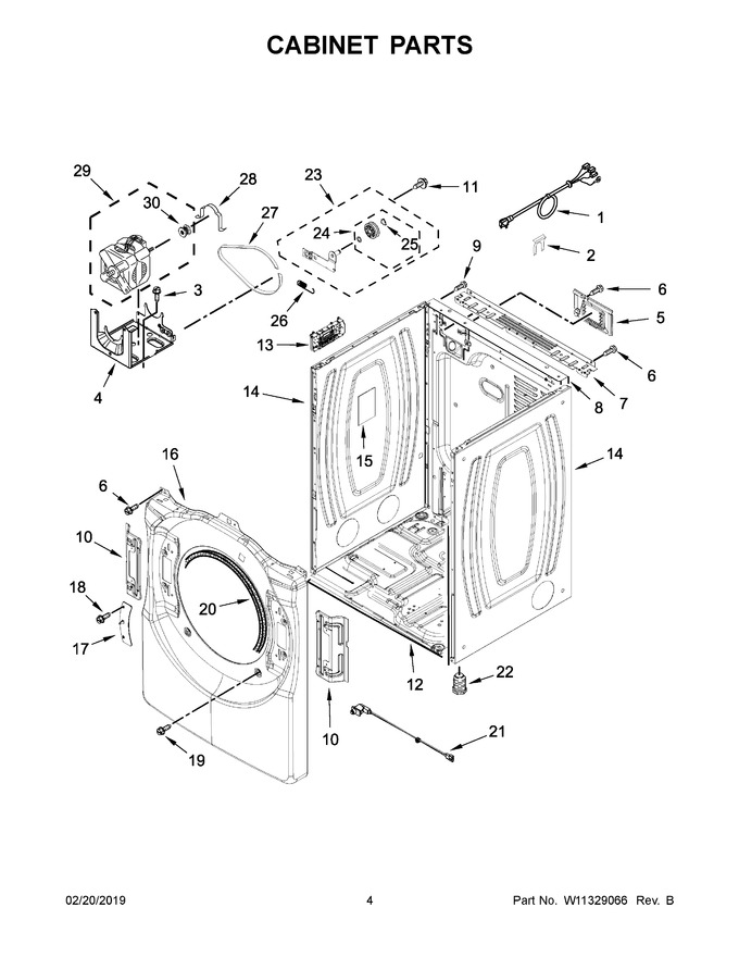 Diagram for YWED6620HW0