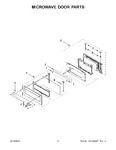 Diagram for 04 - Microwave Door Parts