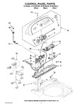 Diagram for 02 - Control Panel Parts