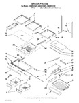 Diagram for 03 - Shelf Parts