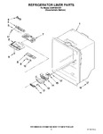 Diagram for 04 - Refrigerator Liner Parts