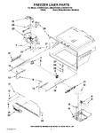 Diagram for 06 - Freezer Liner Parts