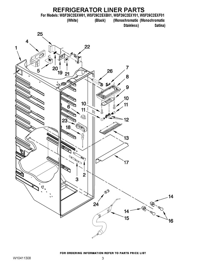 Diagram for WSF26C2EXW01