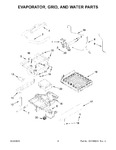 Diagram for 03 - Evaporator, Grid, And Water Parts