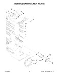 Diagram for 03 - Refrigerator Liner Parts