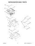 Diagram for 04 - Refrigerator Shelf Parts