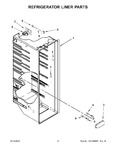 Diagram for 03 - Refrigerator Liner Parts