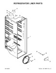 Diagram for 03 - Refrigerator Liner Parts