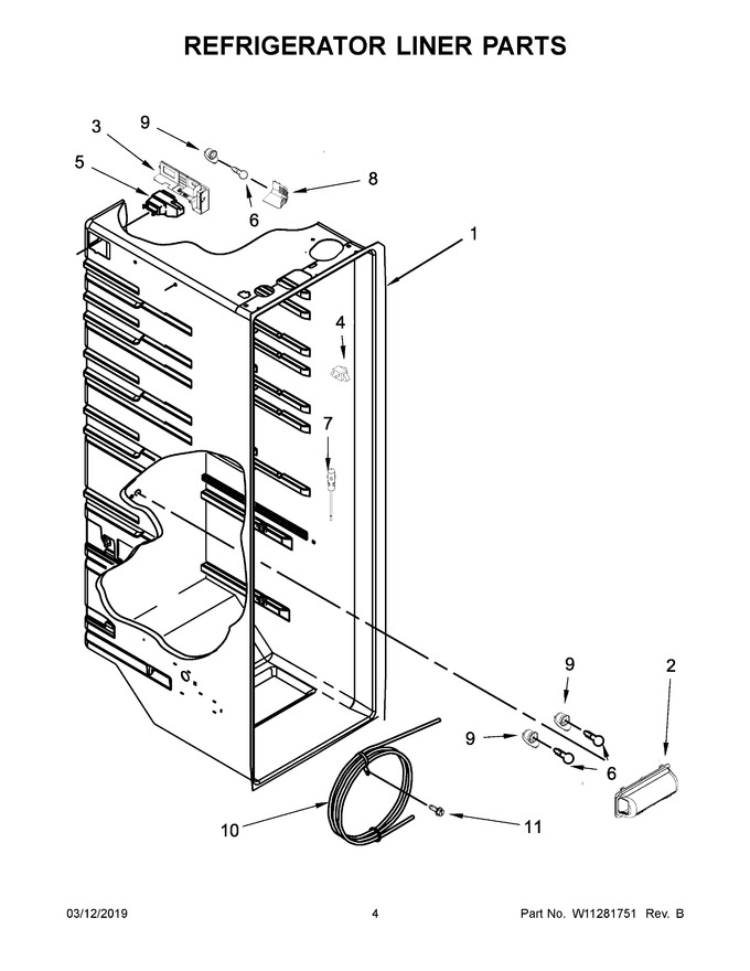 Diagram for WRS315SDHW01