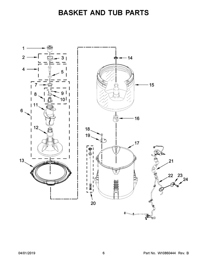 Diagram for 1CWTW4845EW0