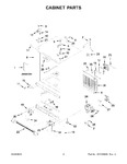 Diagram for 02 - Cabinet Parts