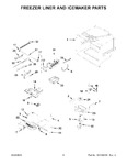 Diagram for 04 - Freezer Liner And Icemaker Parts