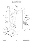 Diagram for 02 - Cabinet Parts