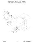 Diagram for 03 - Refrigerator Liner Parts