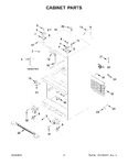 Diagram for 02 - Cabinet Parts