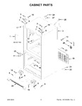 Diagram for 02 - Cabinet Parts