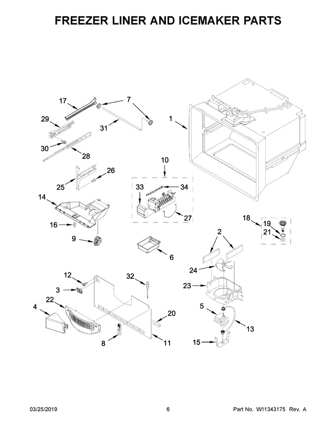 Diagram for WRF535SWHV01