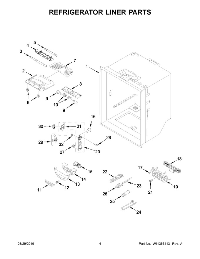 Diagram for WRF540CWHV01