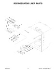 Diagram for 03 - Refrigerator Liner Parts