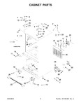 Diagram for 02 - Cabinet Parts