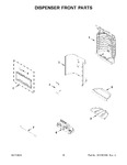 Diagram for 09 - Dispenser Front Parts